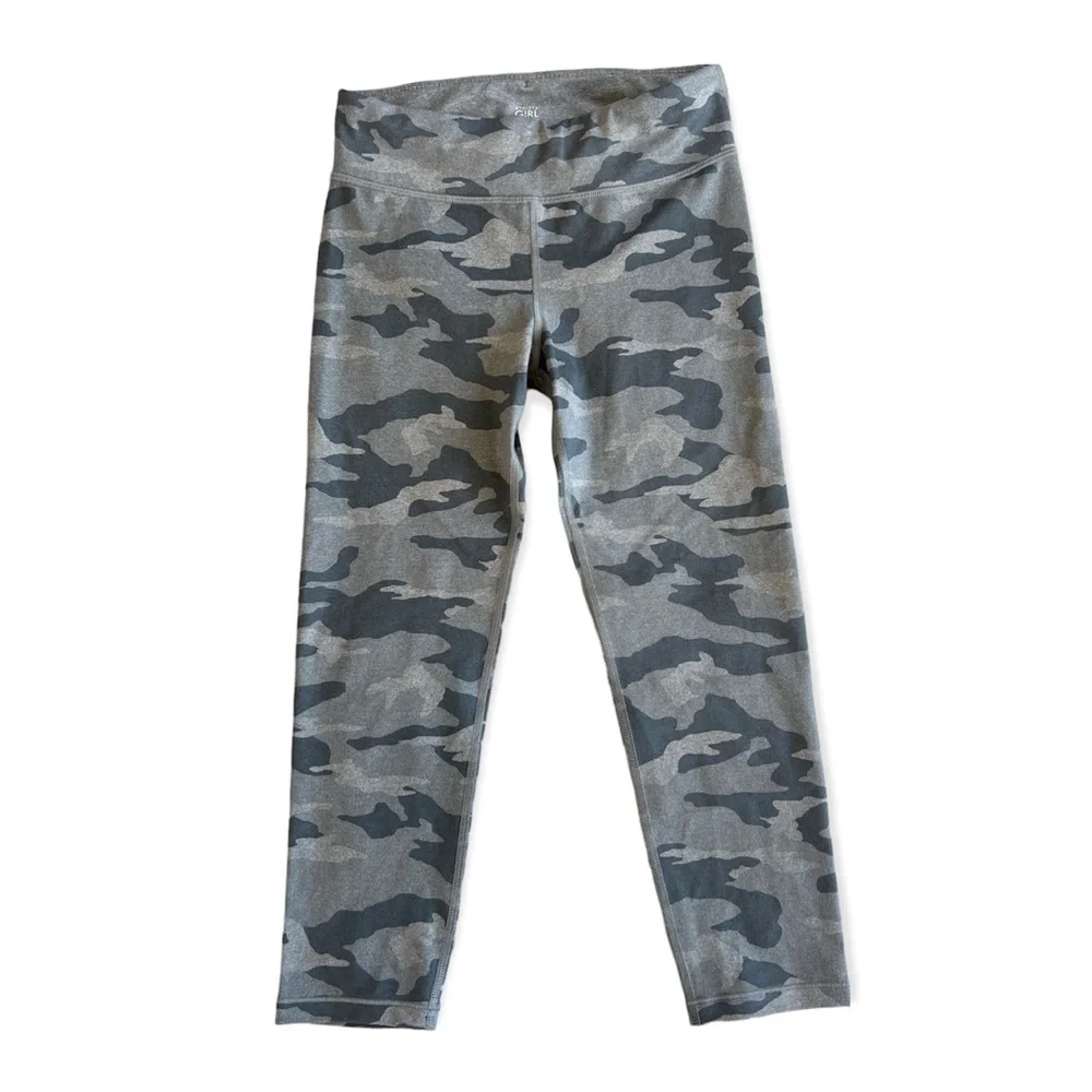 Athleta Girl • Gray Camo Printed Chit Chat Tight Leggings • Size XXL/16 - Picture 6 of 11